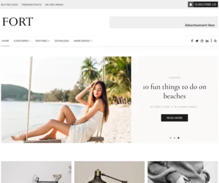 Fort-Wp-Free-Theme