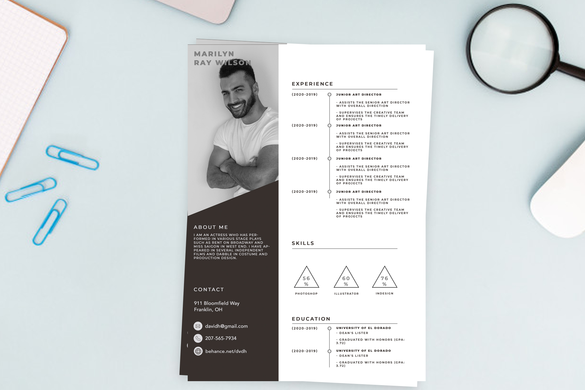Free resume template #15