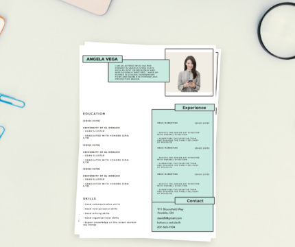 Free resume template #17