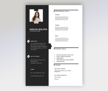 Free resume template #25