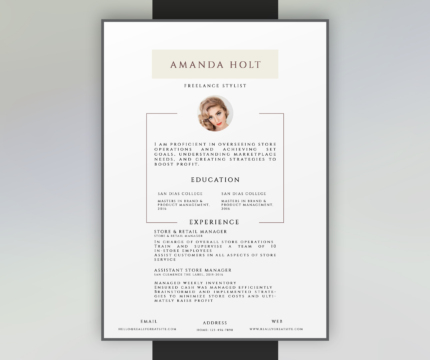 Free resume template #32