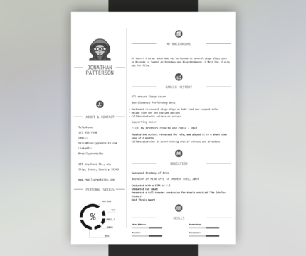 Free resume template #34