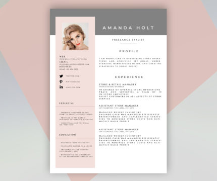 Free resume template #36