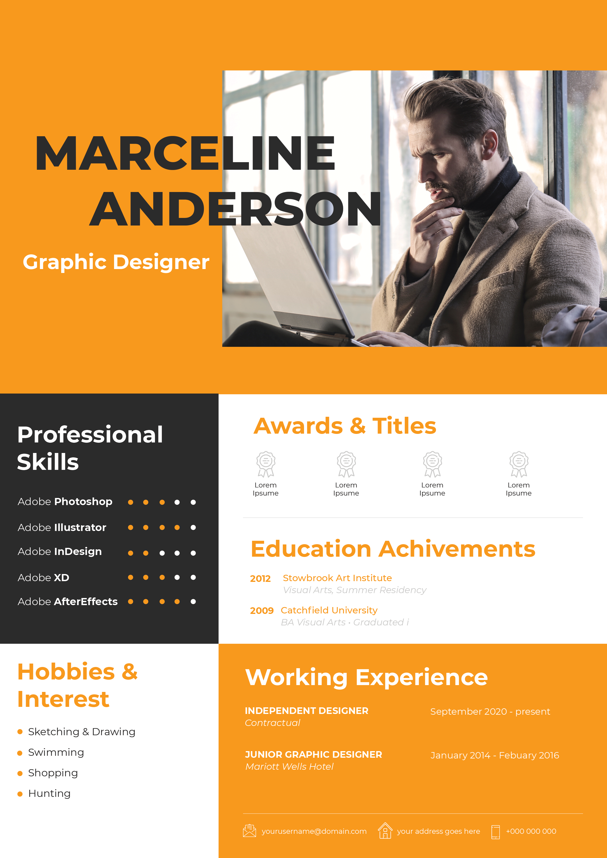 Free resume template #40