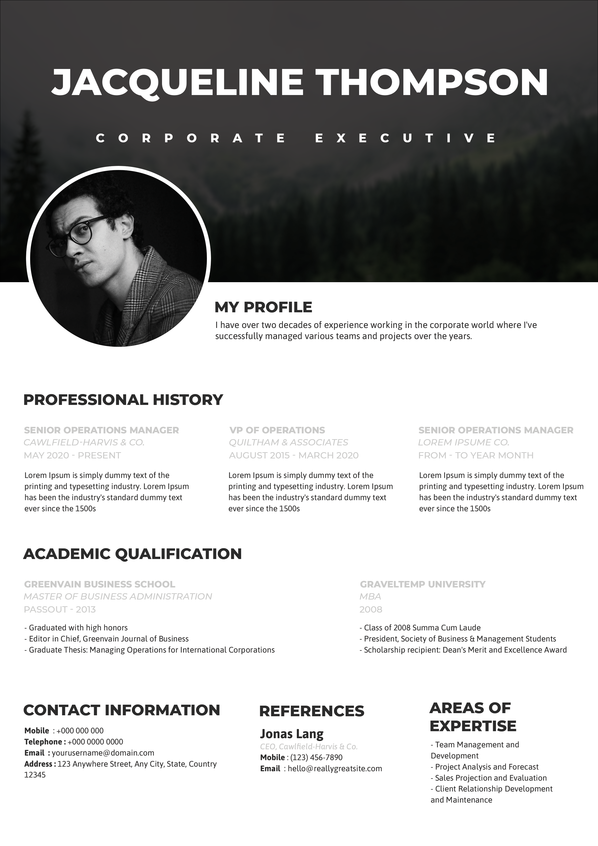 Free resume template #45