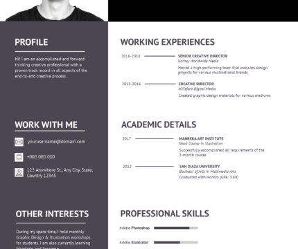 Free resume template #83