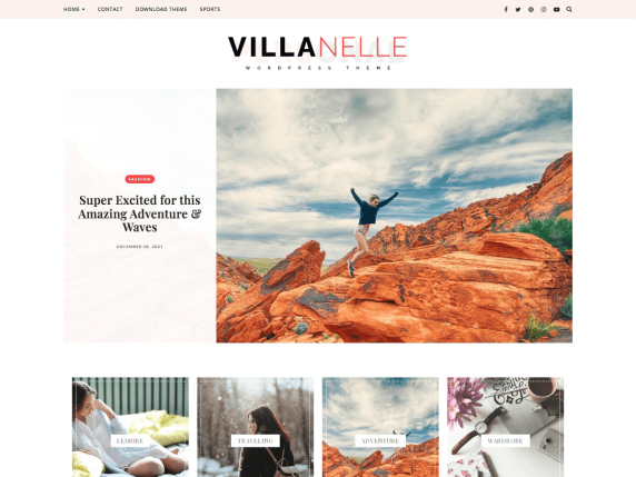 Villanelle-Wp-Free-Theme