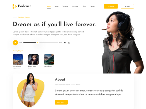 Video-Podcasting-Wp-Free-Theme