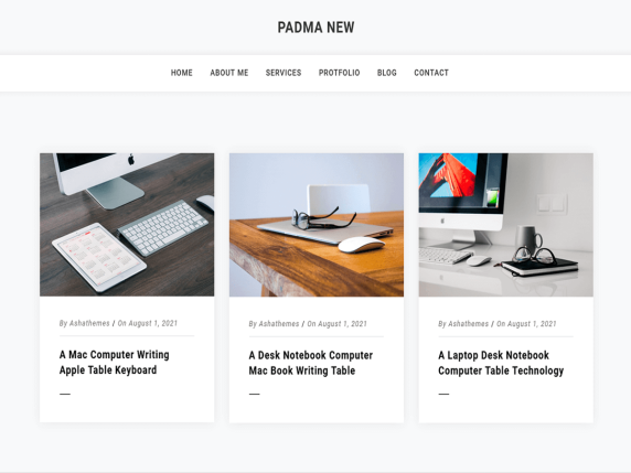 padma free wordpress theme