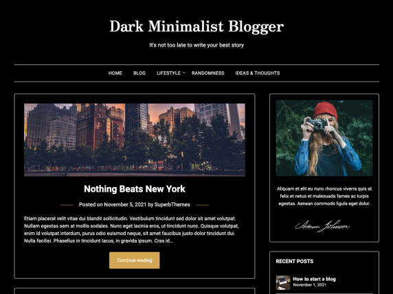 Dark-Minimalistblogger-Wp-Free-Theme