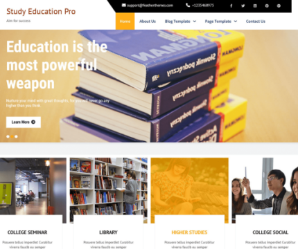 Study-Education-Lite-wp-free-theme