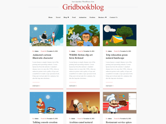 Gridbook-Blog-Wp-Free-Theme