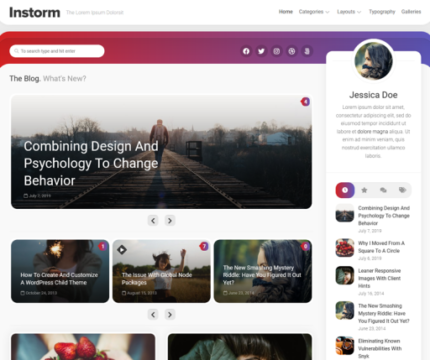 Instorm-Wp-Free-Themes